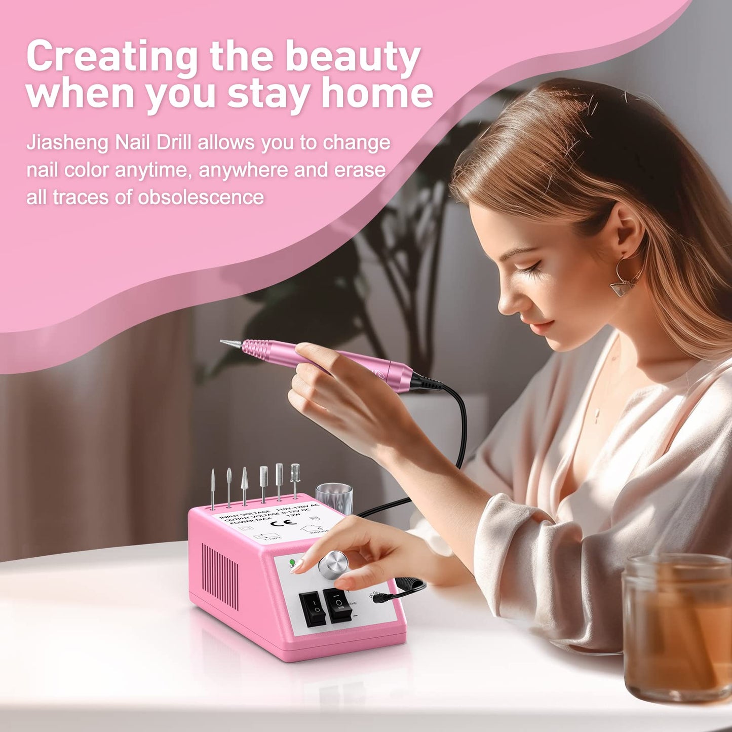 20000RPM Electric Nail Drill Professional Nail File Drill
