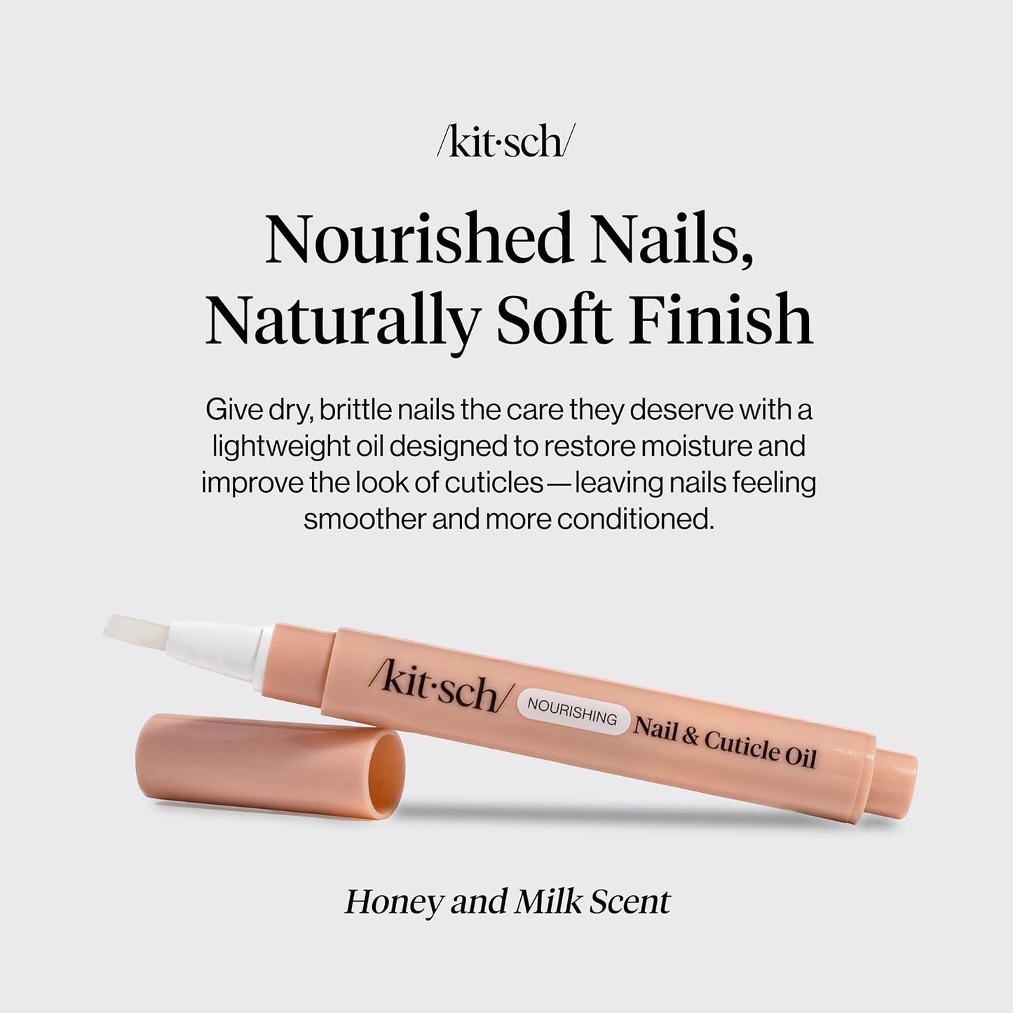 Nourishing Cuticle Oil Pen - Hydrating Jojoba & Vitamin E Formula | Strengthens Dry, Cracked Nails - 2.8ml