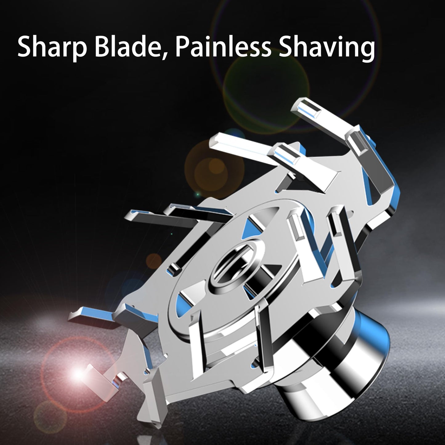Mini Electric Shaver, Portable Powerful Storm Razor for Men Women,Facial Hair Remover for Women, Battery Power Display, Lightweight Razor for Travel Office Business Trip