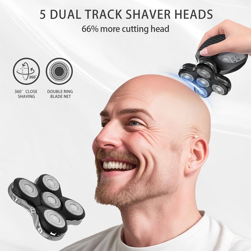 UPTARD Head Shaver Replacment Heads Compatible with Remington Balder Pro Head Shaver XR7000/XR1500/XR1501 (1)