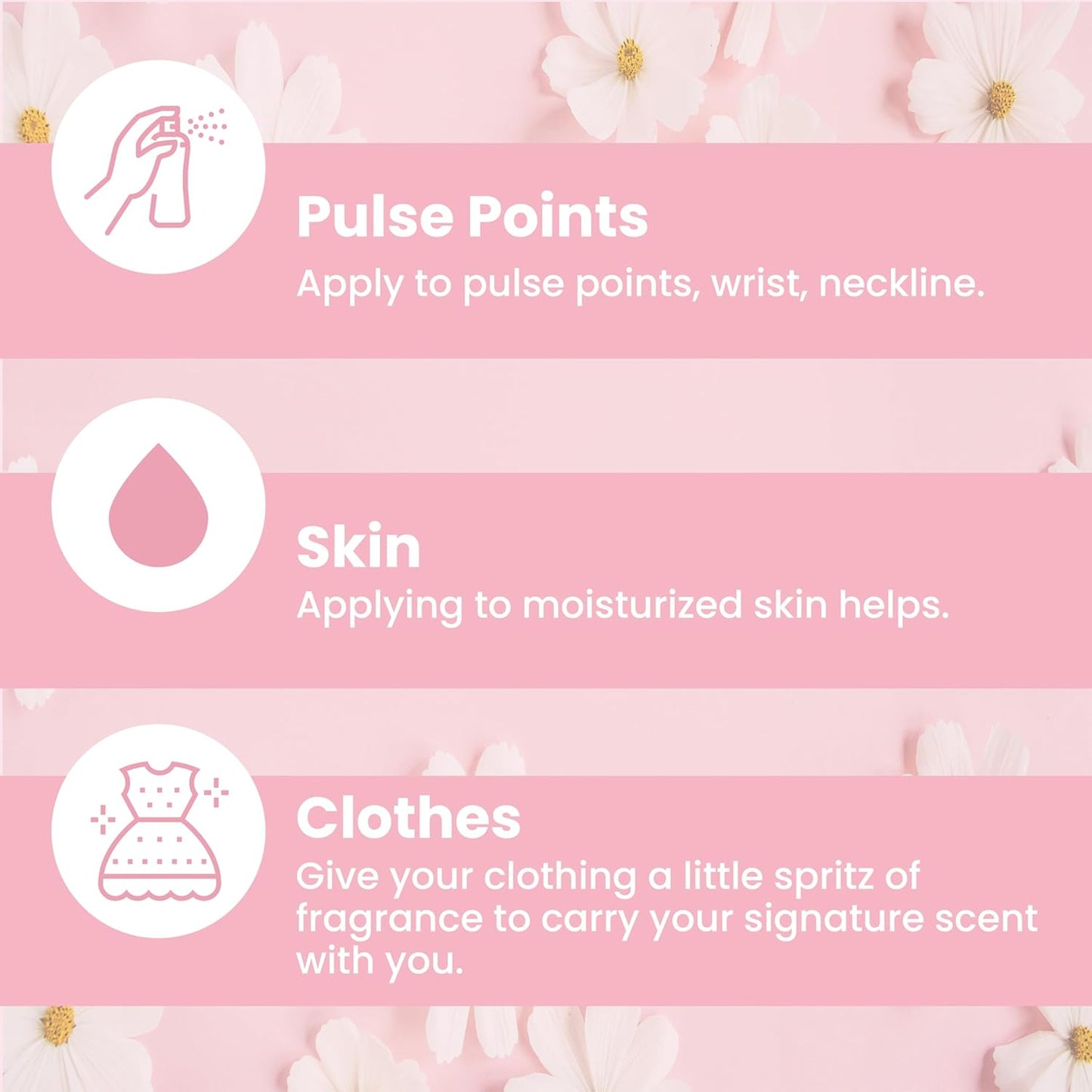 Cotton Candy Body Mist for Women - 3.5 oz Refreshing Fragrance | Pack of 3