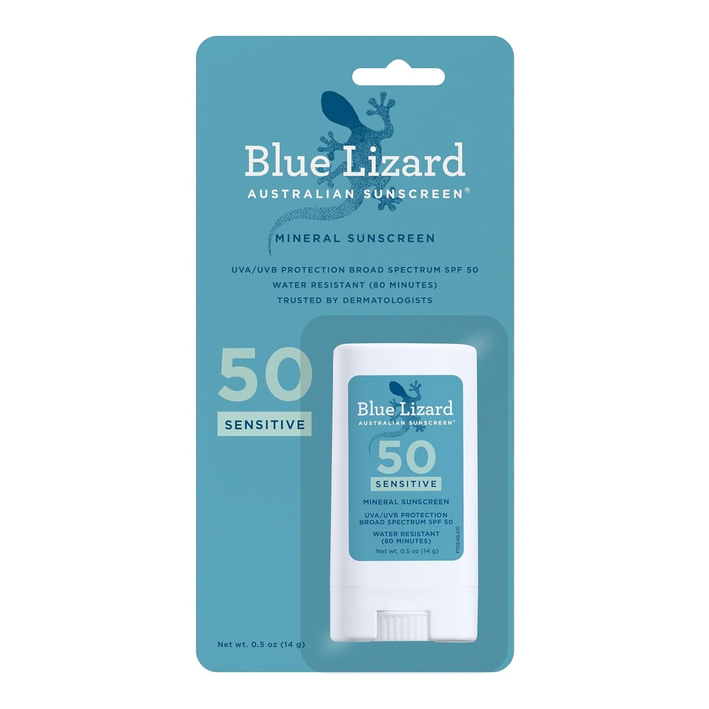Blue Lizard Sensitive Mineral Sunscreen SPF 50 - 100% Mineral UVA/UVB Protection with Aloe Vera | 5 fl oz