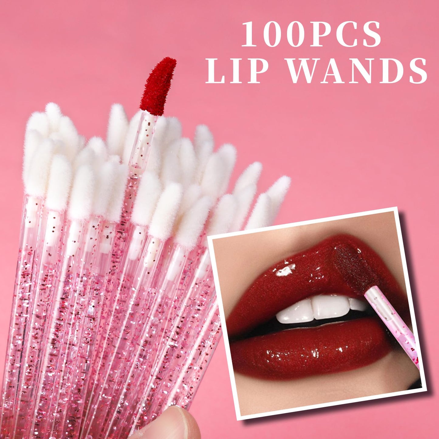 Teenitor 310PCS Disposable Makeup Applicators Kit, Mascara Wands Lash Spoolies, Eyeshadow Applicators, Lip Applicators Disposable, Microswabs, Makeup Artist Kit Essentials with Box