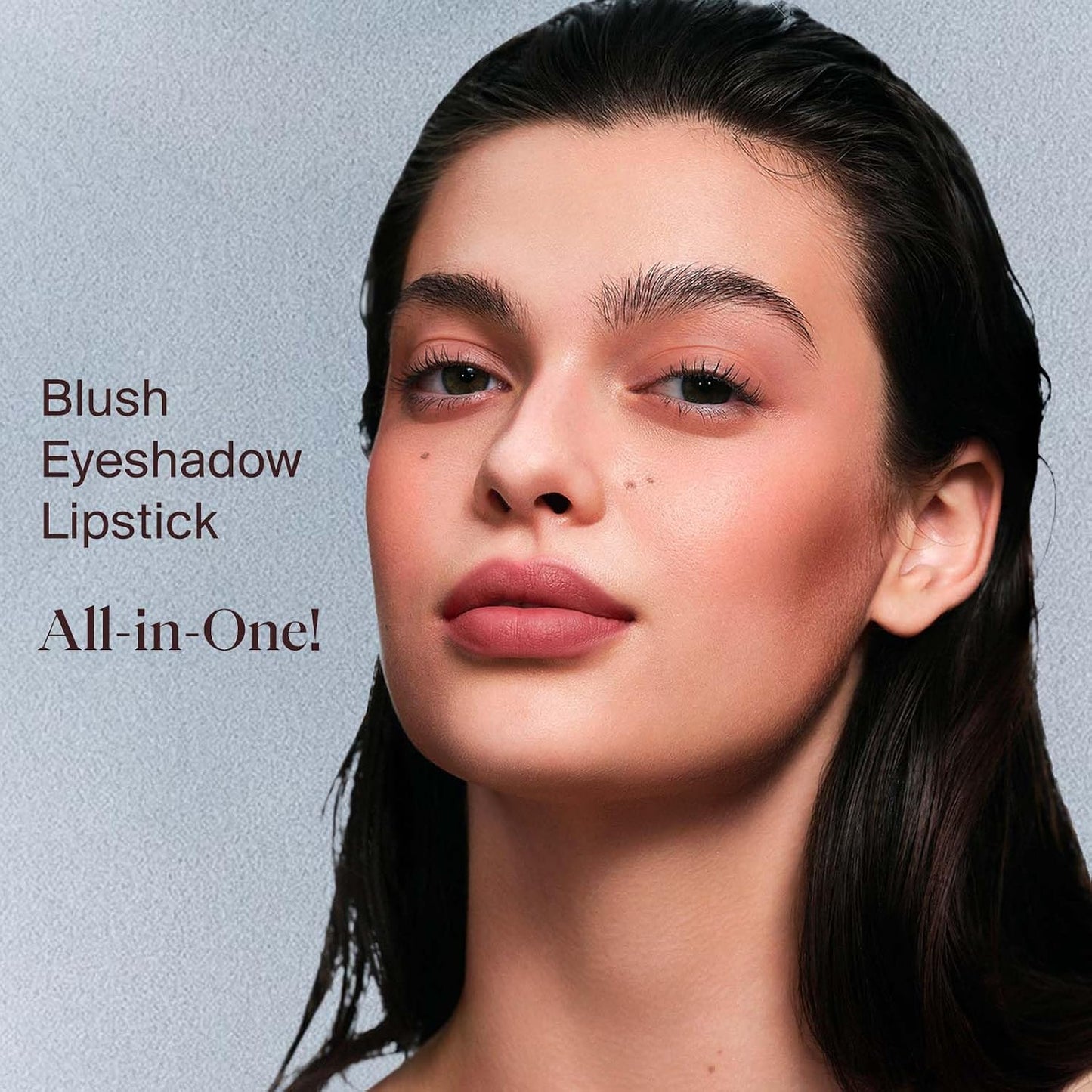 Velvet Rouge Matte Lipstick Pencil - Lightweight, Waterproof, High Pigment Lip Color | Buildable Coverage in Nude