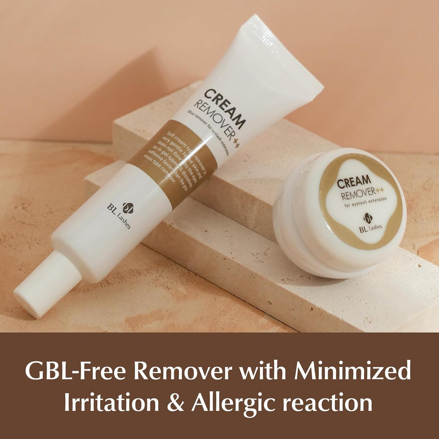 Eyelash Extension Remover - Acetone-Free Cream Formula | Quick, Odorless, Sensitive Eyes (20g)