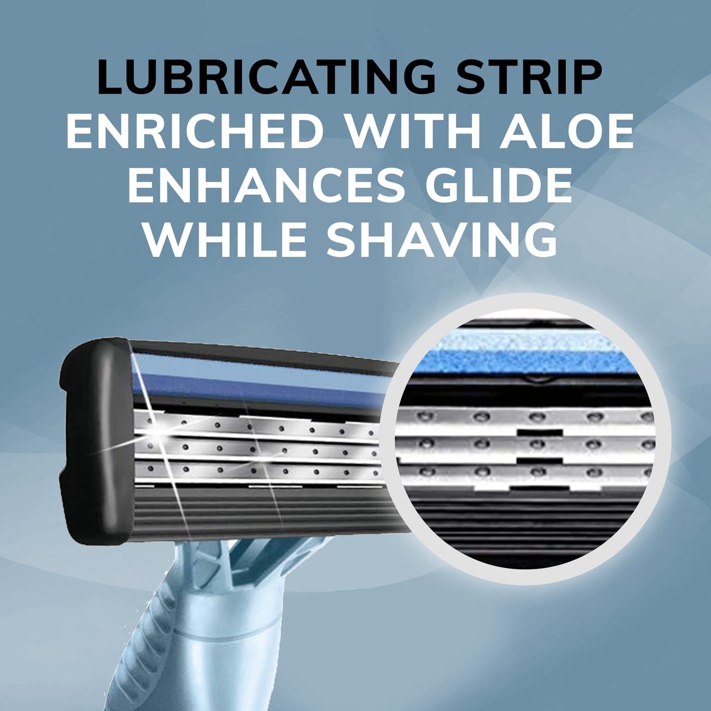 BIC Flex 3 Men’s Disposable Razors With 3 Blades, For a Smooth and Comfortable Shave, 4 Piece Razor Kit for Men