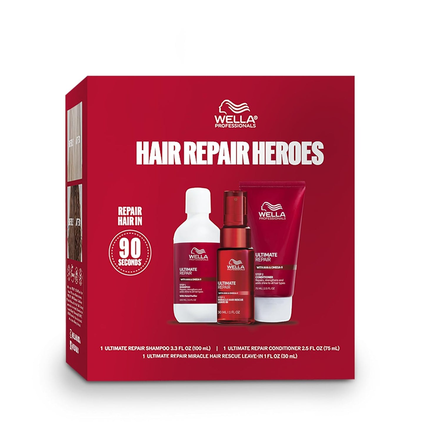Wella Professionals Ultimate Repair Miracle Hair Rescue - Leave-In Treatment for Damaged Hair | Instant Repair in 90 Seconds | All Hair Types