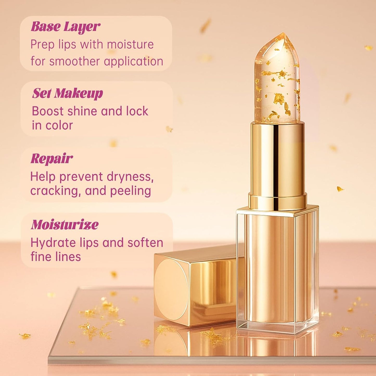 Color Changing Lipstick - 2PCS PH Reactive Lip Balm | Long Lasting, Hydrating Formula, Perfect Gift for Women