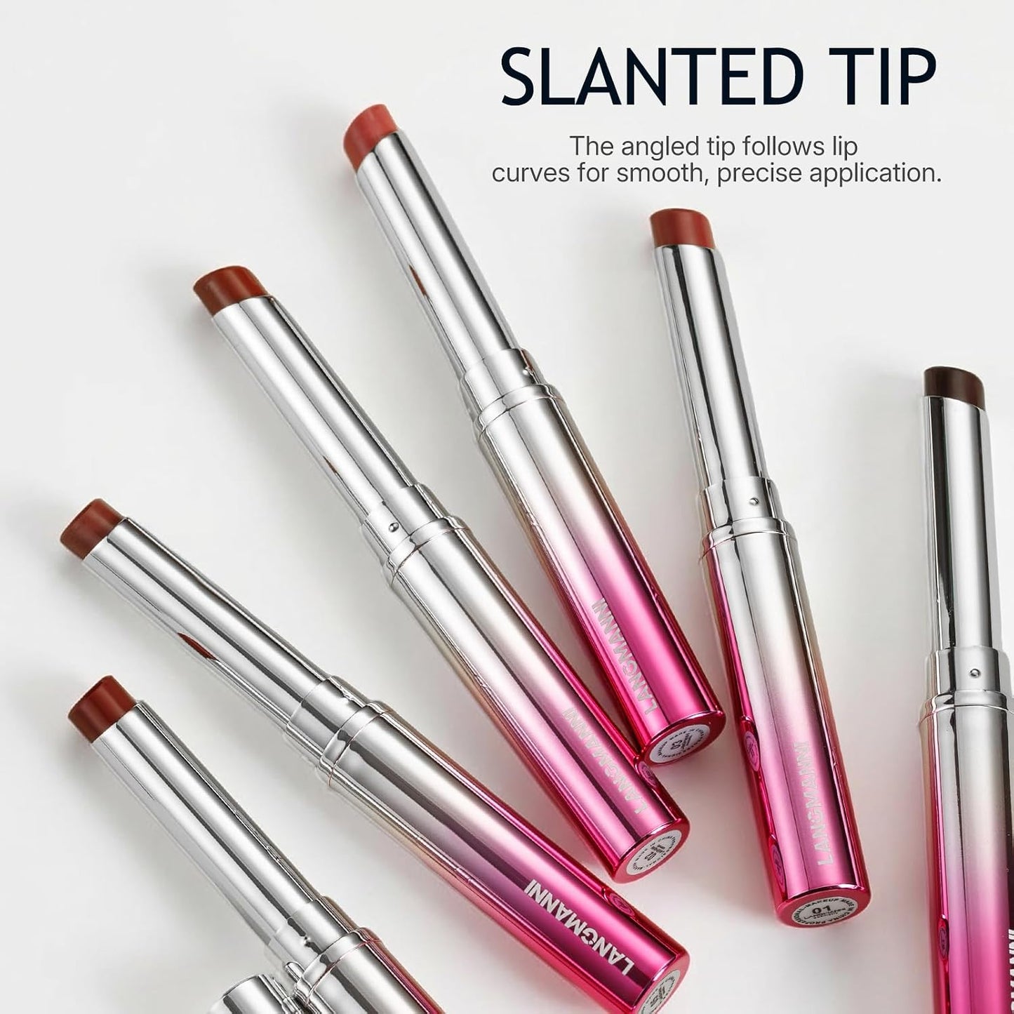 Tinted Lip Balm Lipstick Set - Sheer Hydrating Color & Nourishing Care | Universal Shades for All Skin Tones (Terra Cotta & Berry Rose)