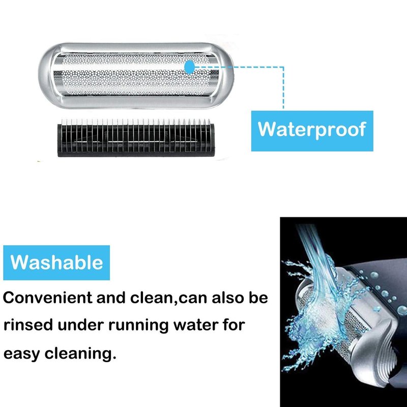 Electric Shaver Replacement Head for Series 5, Electric Shaver Replacement Heads,5s Replacement Foil & Cutter for Compatible with M90 M60 P40 P50 P60 P70 P80 555 575