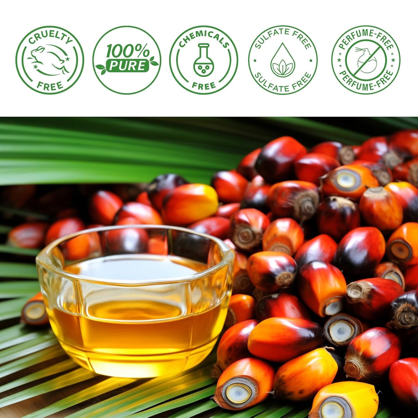 Batana Oil - 100% Pure Natural Hair Growth Oil | Nourishes & Eliminates Split Ends, 2.02 fl oz