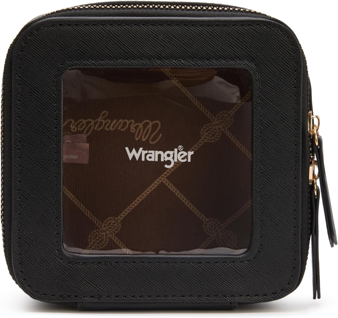 Clear Makeup Bag for Travel | Portable Cosmetic Organizer for Women - Leopard Print Design