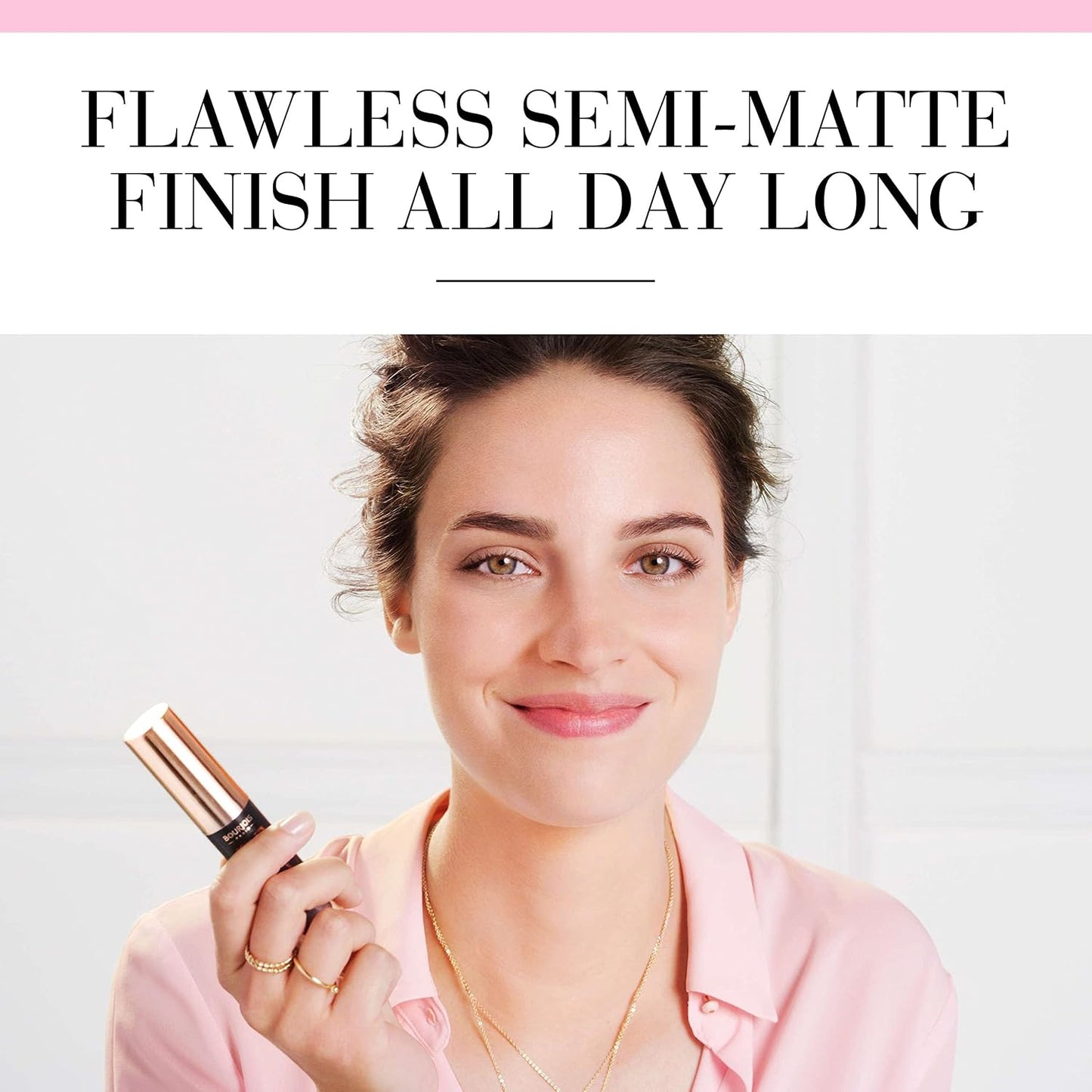 Bourjois 24 Hour 2-in-1 Foundation & Concealer Stick - Honey Beige | Blending Tool Included