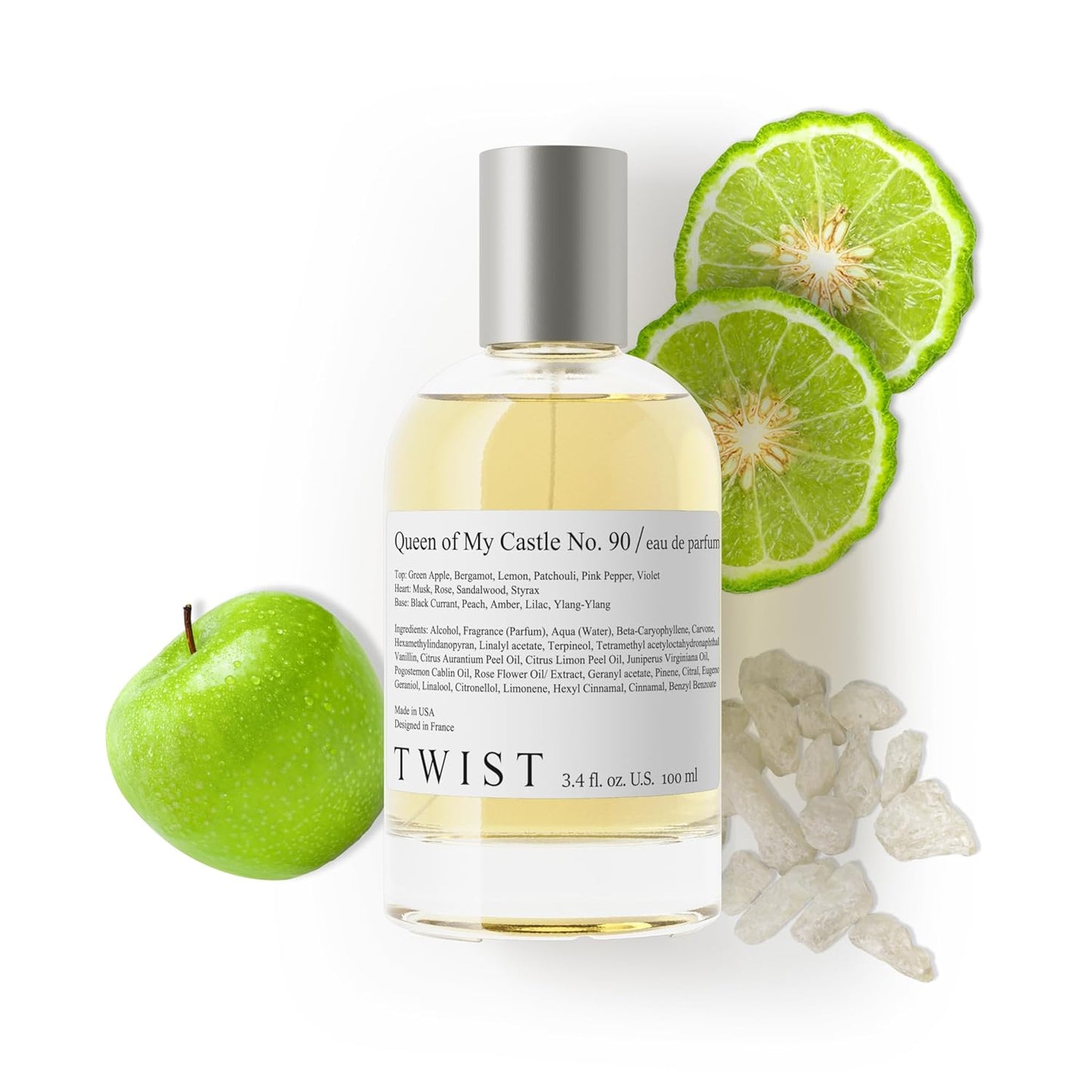 Eau De Parfum Inspired by Burberry Her - Long-Lasting Strawberry & Vanilla Fragrance Spray | 100 ml | Vegan & Clean Ingredients