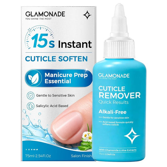 Instant Cuticle Remover Gel - Fast-Acting Softener for Rough Cuticles | Gentle Salicylic Acid Formula