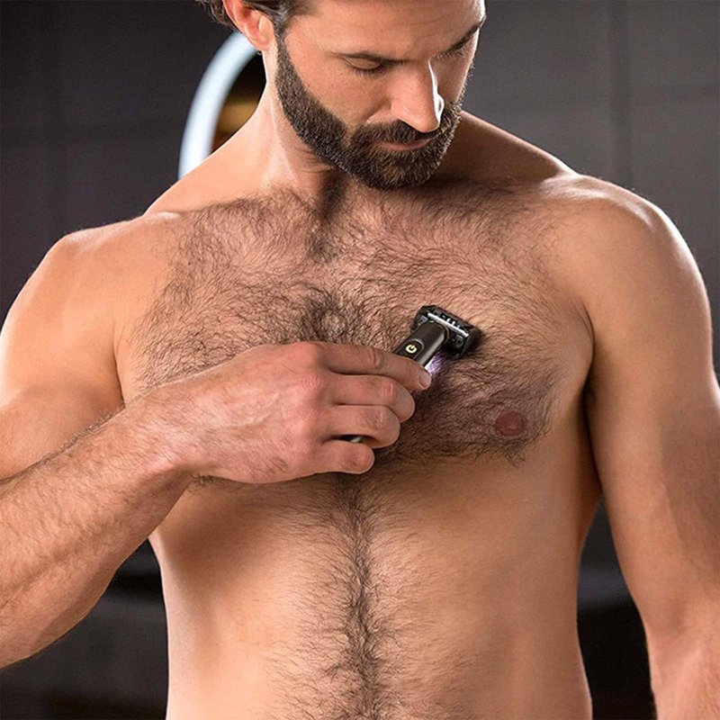 Men's Foil Shavers, Hybrid Electric Razor and Beard Trimmer for Men with 4-in-1 Face Stubble Comb and Body Hair Trimmer Kit、Razor for Men、Rechargeable, Wet & Dry Foil Shaver for Men