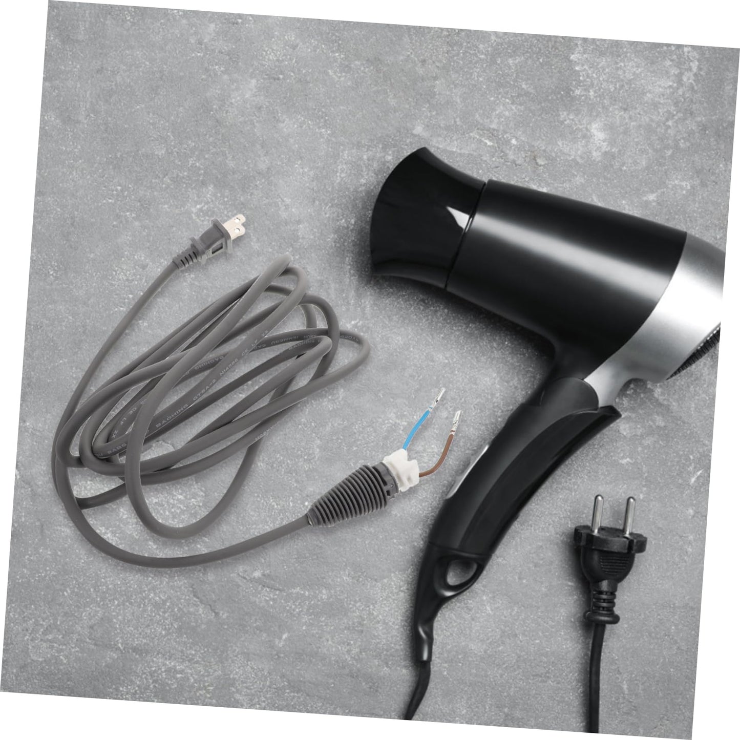 DEARMAMY Replacement Power Cord for Hair Dryer Easy to Install Power Cable Compatible with Dyson User-Friendly Design for Safe Hair Dryer Repair and Maintenance