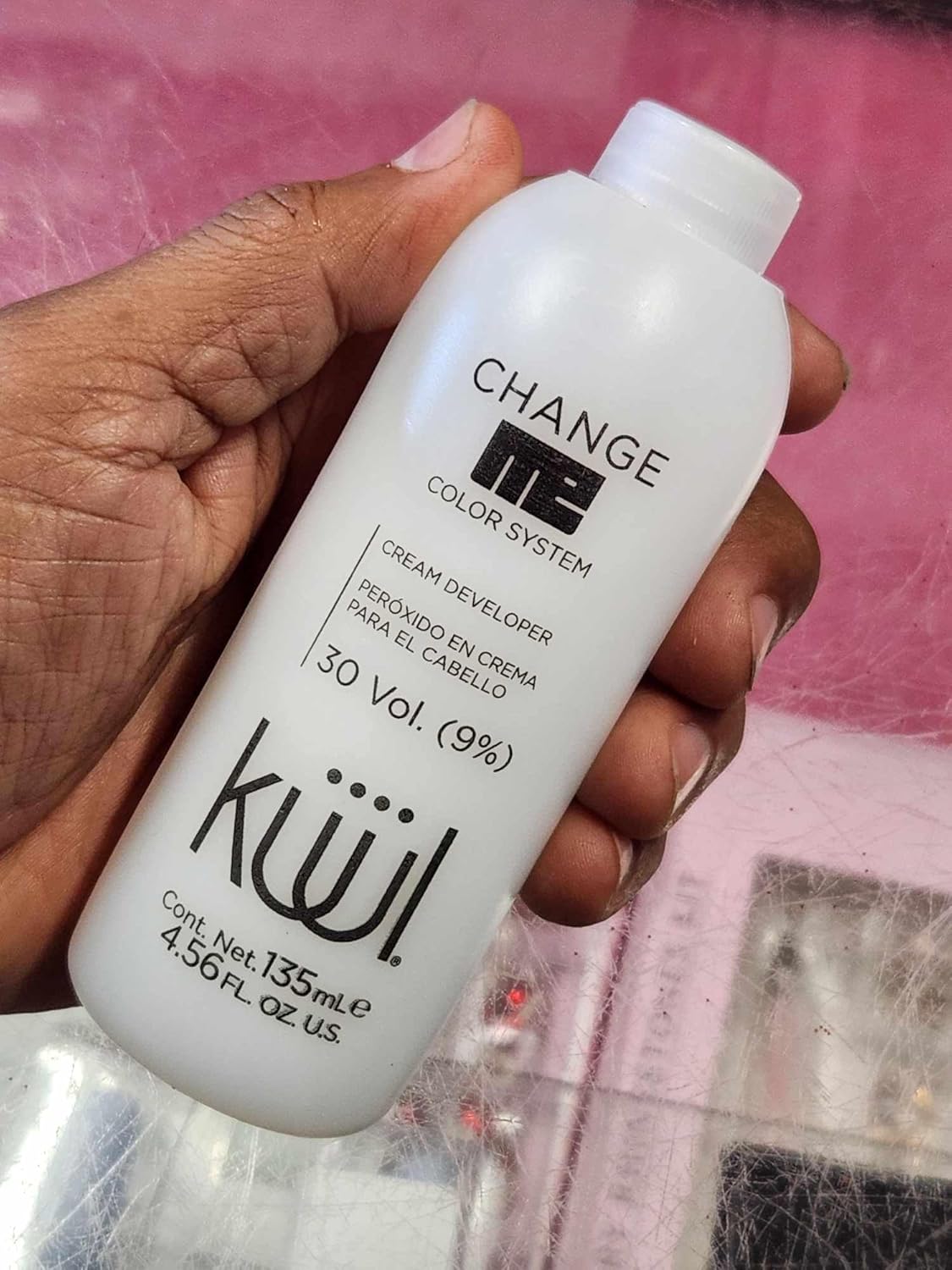 Peroxide 30 Volume (9%) Hair Color Cream - Küül Change Me | 8.5 fl oz, White