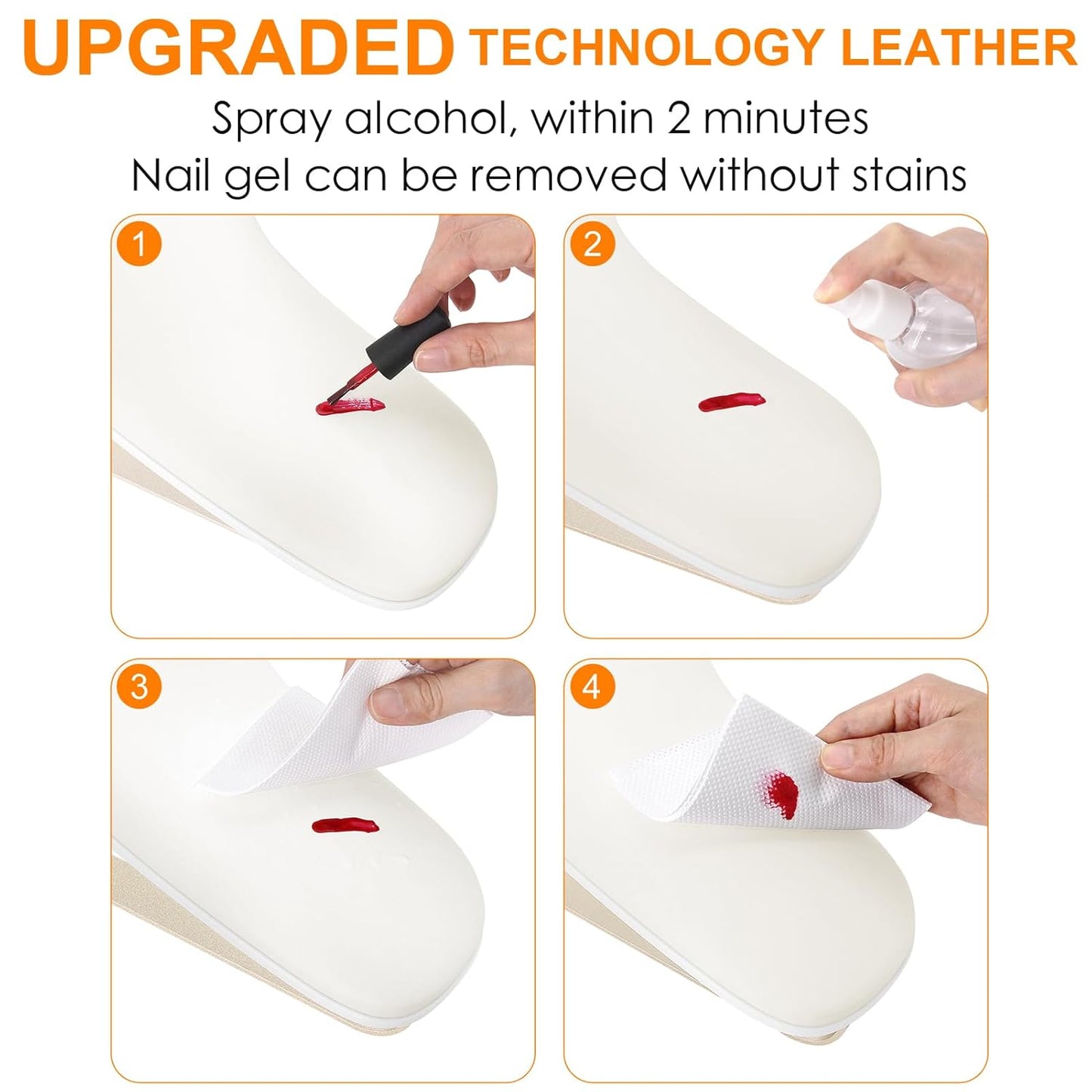 Nail Arm Rest Stand - Upgraded 10° Inclined U-Shaped Design | Non-Slip Aluminum Alloy Holder