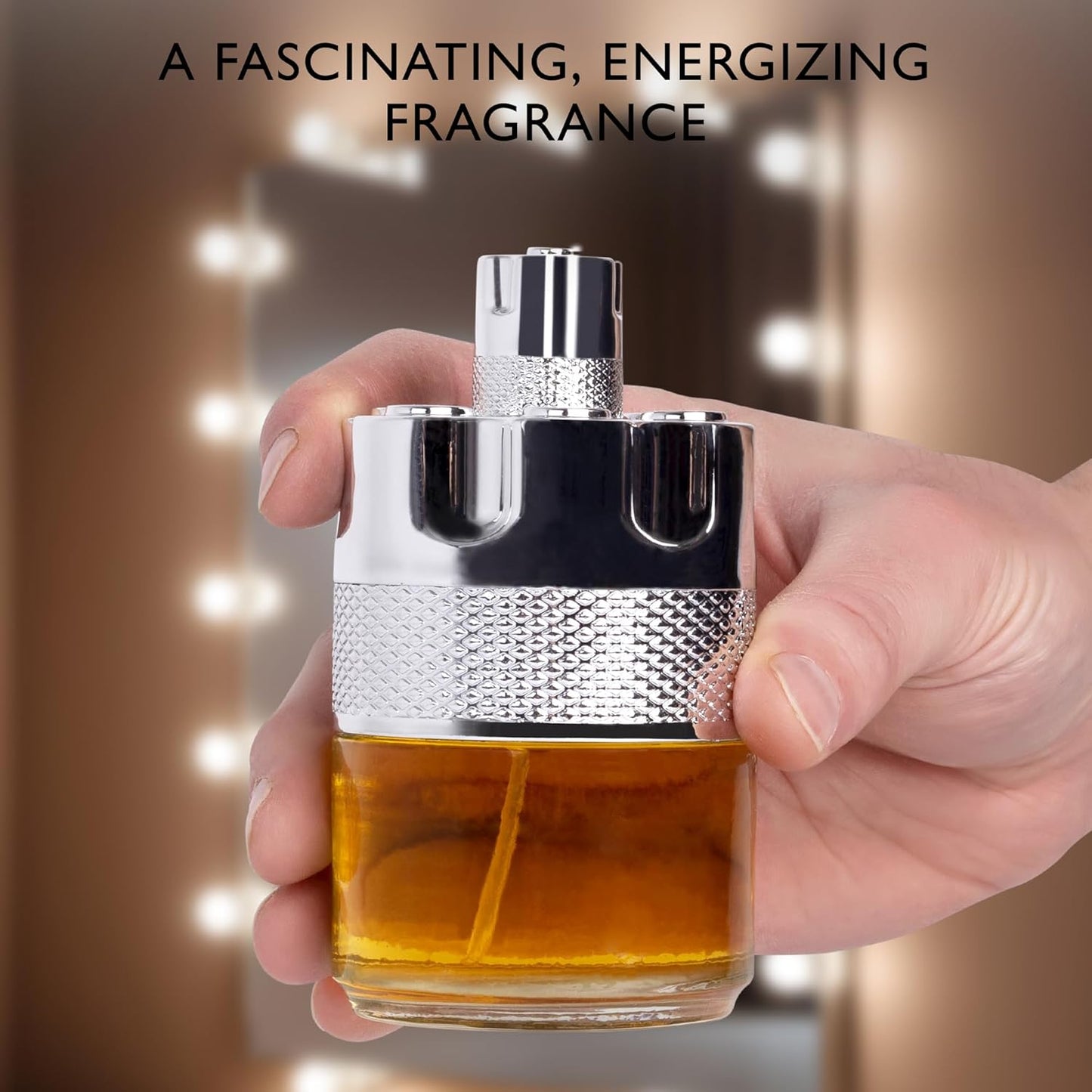 Azura Noir Eau De Parfum for Men - Woody Spicy Fragrance - Long-Lasting 100ml Cologne | Top Notes of Lemon, Ginger & Mint