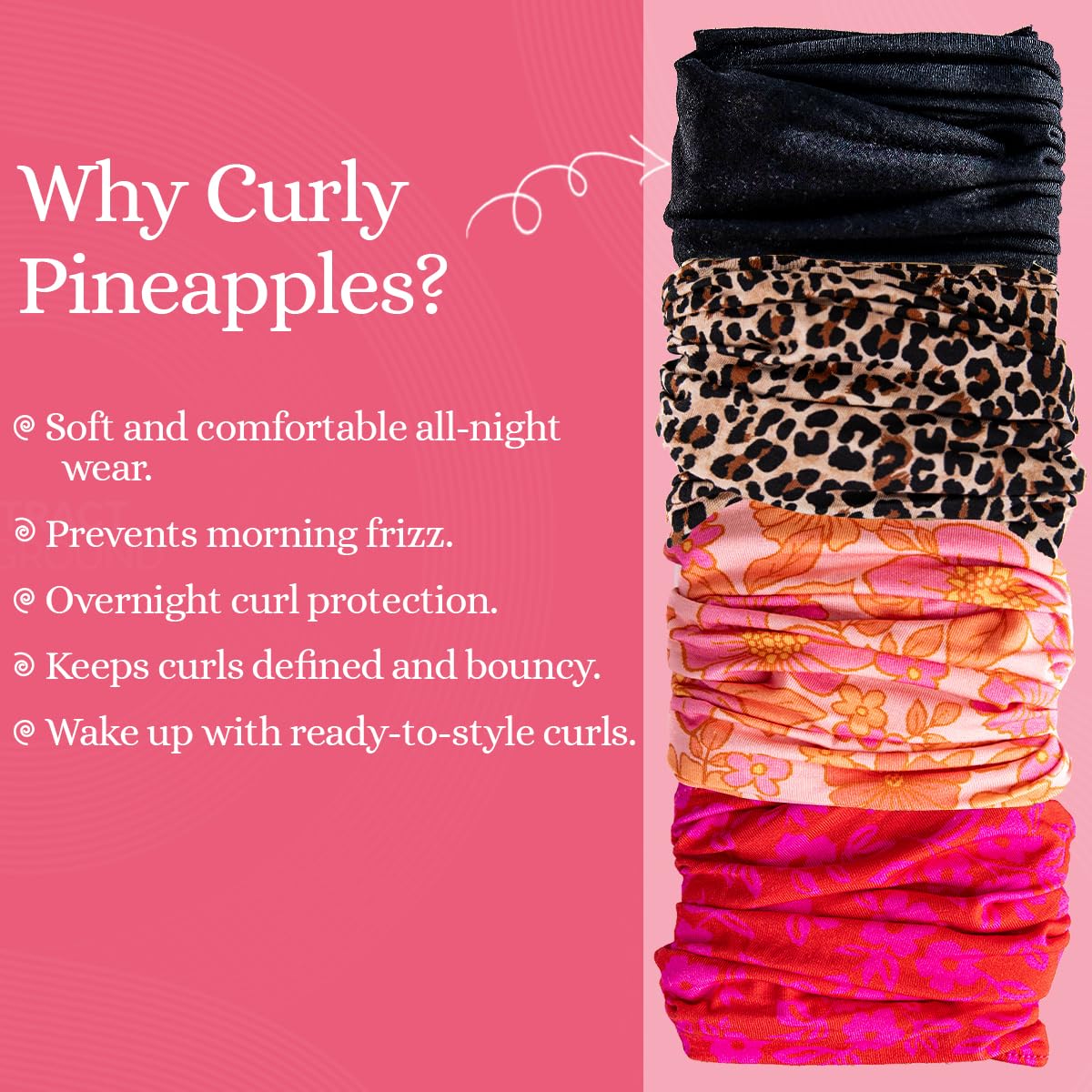 Curly Hair Headbands for Women - Stretchy Non-Slip Wide Bands | Soft Cloth Yoga Headband - Plum Blush, Adult Size