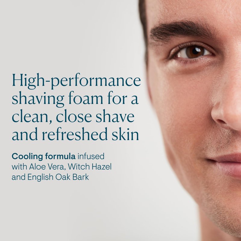 ELEMIS Ice Cool Foaming Shave Gel for Men, 6.7 Fl Oz