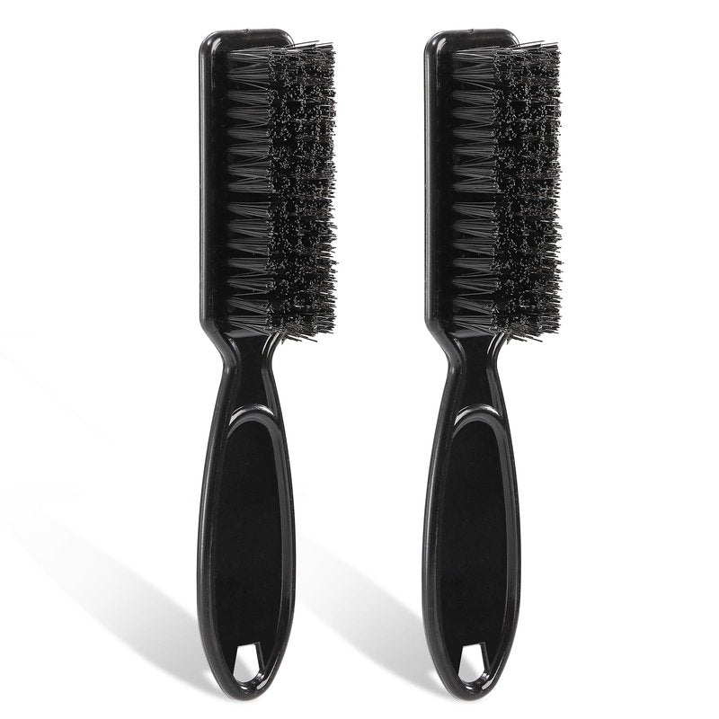 ZEAYEA 50 Pcs Blade Clipper Cleaning Brush, Barber Blade Cleaning Brush, Hair Styling Nylon Brush Tool for Trimmer Cleaning Clipper Manicure Salon Haircut, Barbers Supplies, Black