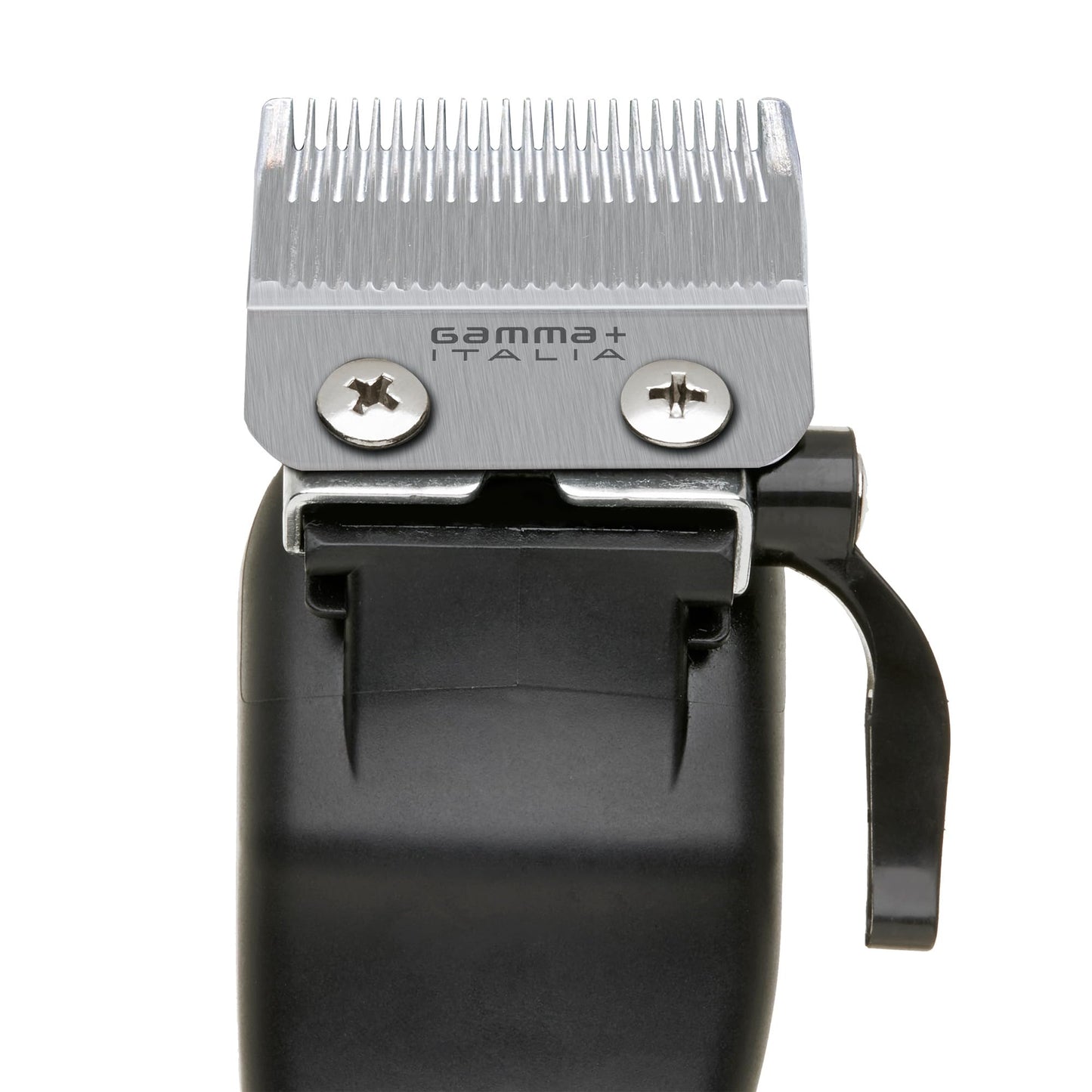 GAMMA+ Replacement Fixed Stainless Steel Taper Hair Clipper Blade with Stainless Steel Shallow Tooth 2.0 Cutter Set