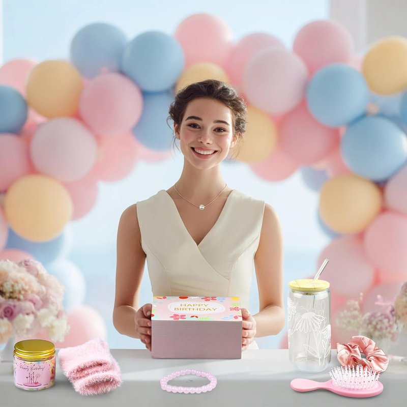 Birthday Gift Set for Teen Girls - 10 Piece Basket Collection | Perfect for Friends, Daughters, Sisters & Granddaughters