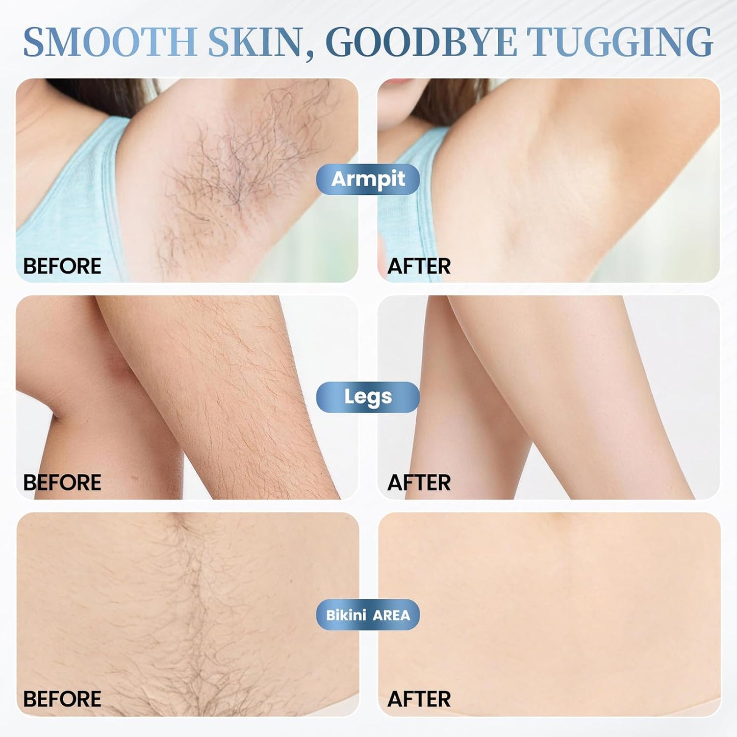 5 in 1 Bikini Trimmer for Women - Cordless Waterproof Electric Shaver | Rechargeable Body Hair Remover for Face, Arms, Legs