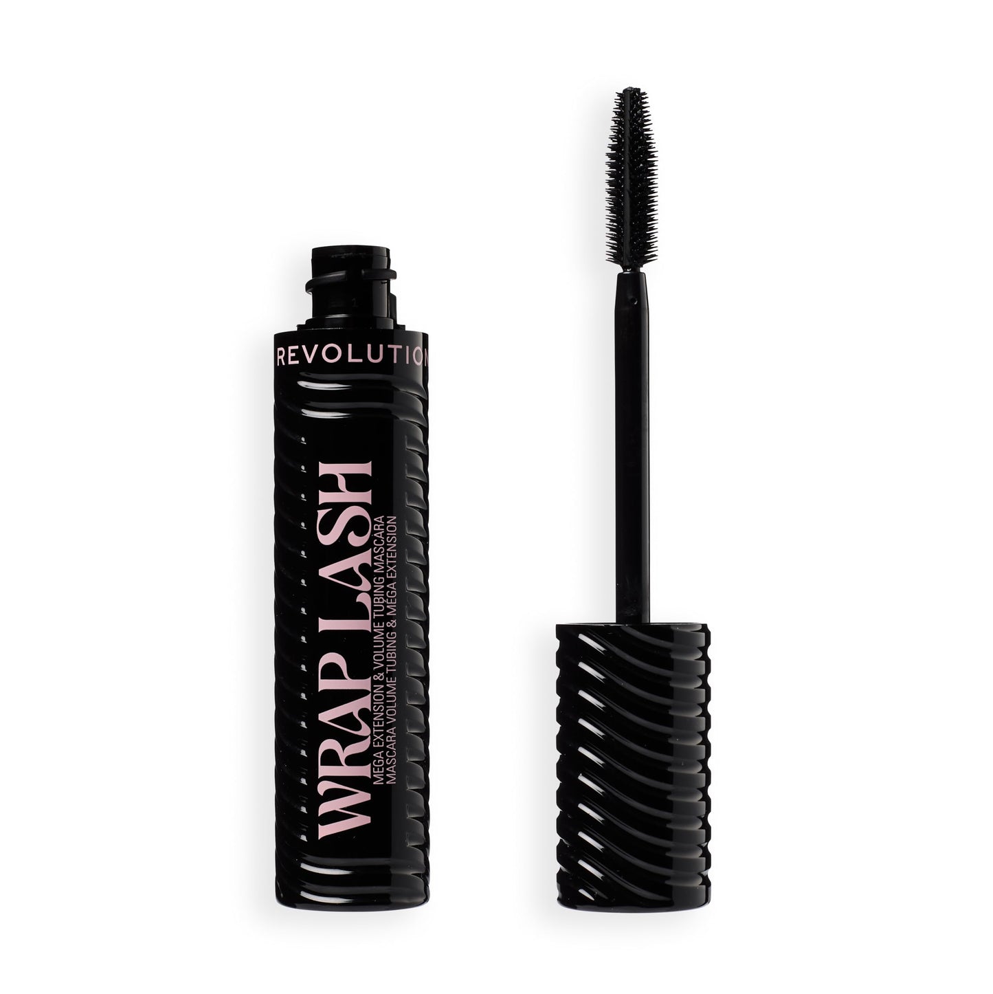 Revolution, Wrap Lash Tubing Mascara, Smudge-Proof & Water-Resistant for Length & Volume, Vegan & Cruelty-Free, Ultra Black, 0.28 fl oz