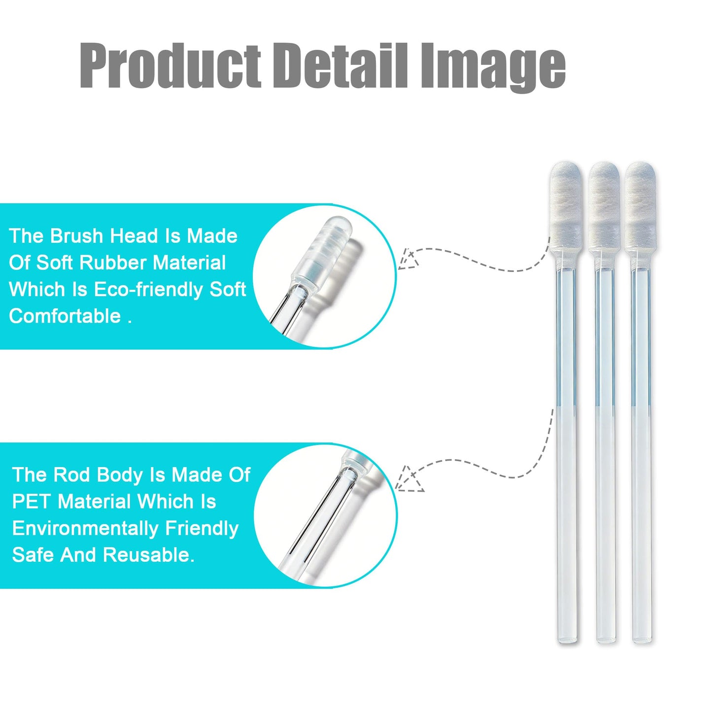 Sticky Ear Cleaning Stick 96 Pack, Adhesive Ear Cleaner with Washable Design, Reusable Soft Sticky Ear Swabs for Gentle Ear Cleaning, Portable Earwax Removal Tools for Adults (L)