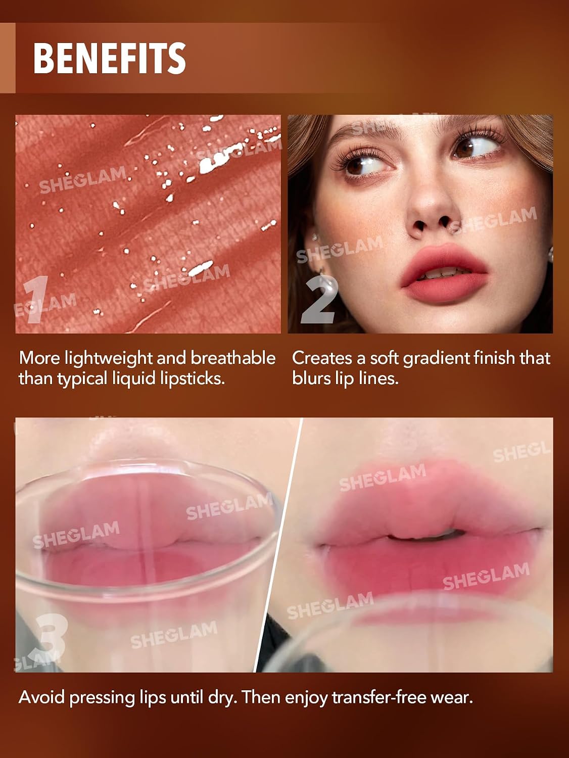 Soft Haze Lip Blur Waterproof Liquid Lipstick - Matte Transfer-Proof Lip Tint in Another Round