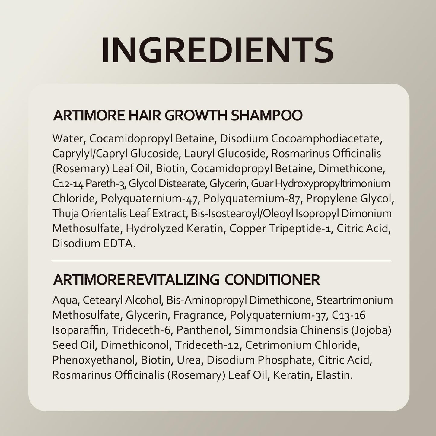 Hair Growth Shampoo and Conditioner Set for Women and Men, Biotin & Rosemary Shampoo and Conditioner for Thinning Hair, Hair Loss Shampoo and Conditioner, Nourishes Scalp for Fuller, Healthier Hair