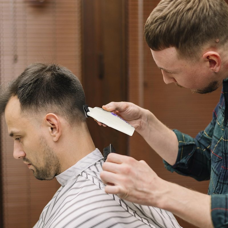 Stylecraft Reign Professional Hair Clipper with Brushless Motor, USB-C Rechargeable, Black Diamond Echo Taper Blade