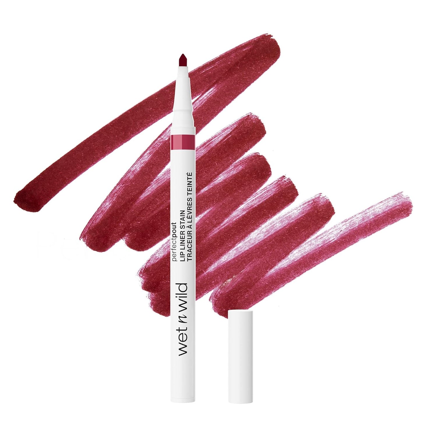 Perfect Pout Matte Gel Lip Liner Pencil - Rich, Long-Lasting Color | Vegan & Cruelty-Free - Bare To Comment