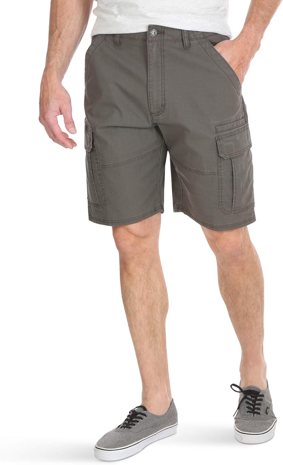 Men's Classic Cargo Stretch Shorts - Wrangler Authentics | Comfortable Fit, Versatile Style