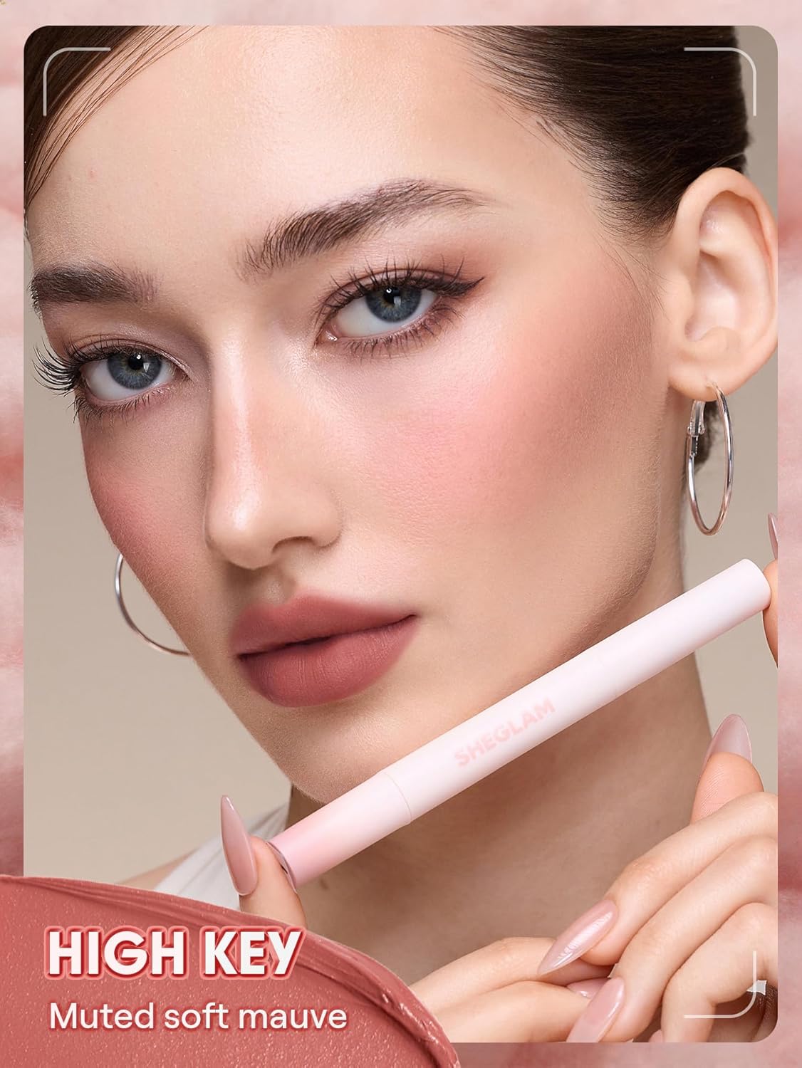 Marshmallow Puff Lip Blur Pen | Matte Lipstick for Long-Lasting Hydration - 111 High Key