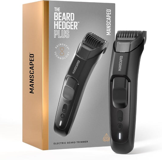 Beard Hedger® Plus - Men's Adjustable Beard & Mustache Trimmer with 14 Length Settings | Waterproof, USB-C Rechargeable