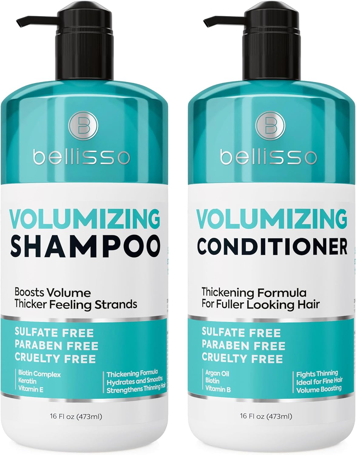 Onion Shampoo and Conditioner Set - Rosemary & Biotin Thickening Formula for Thinning Hair | Hydrating & Sulfate-Free