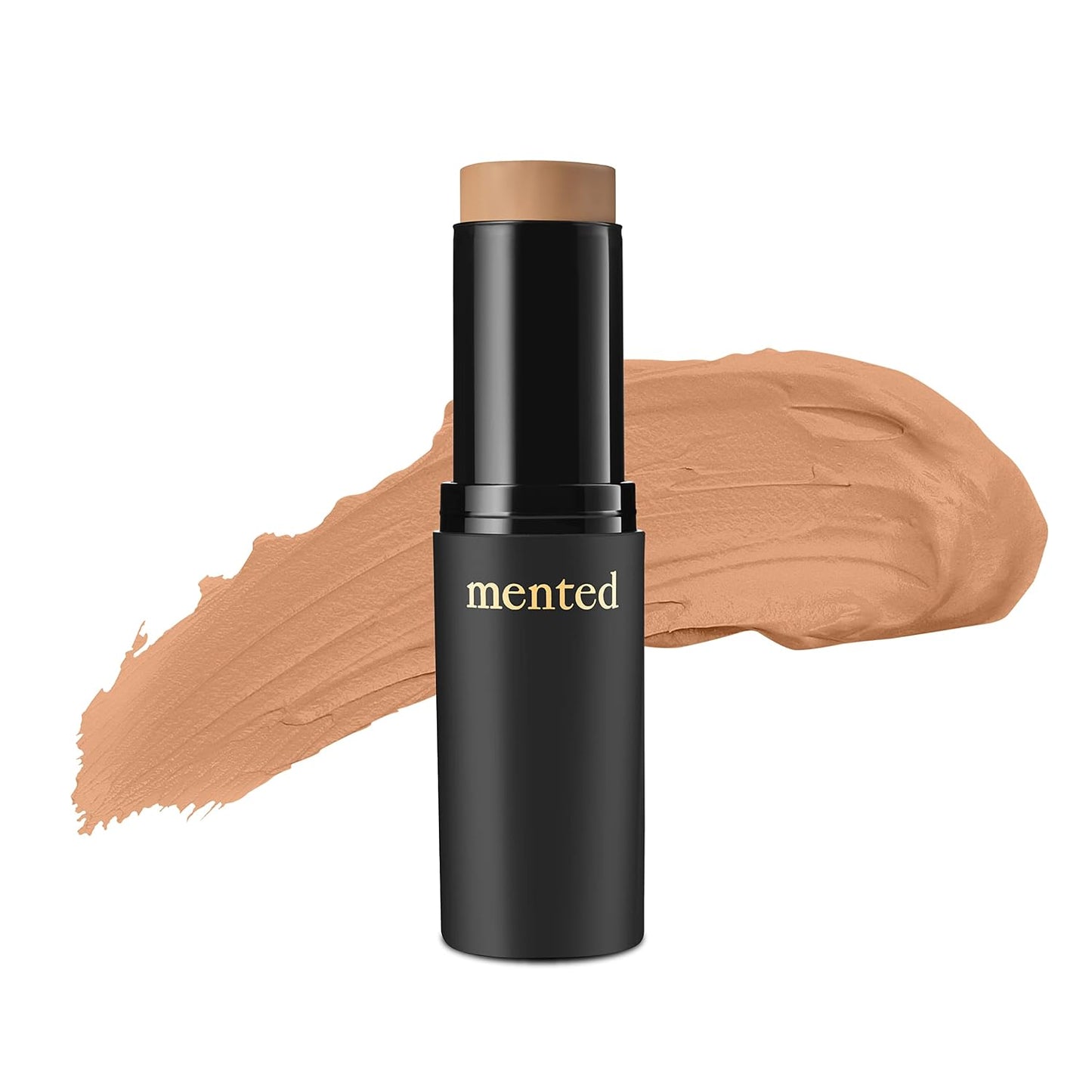 Mented Cosmetics Stick Foundation - Vegan Cream Makeup for Dark Skin | Concealer & Contour Stick D10