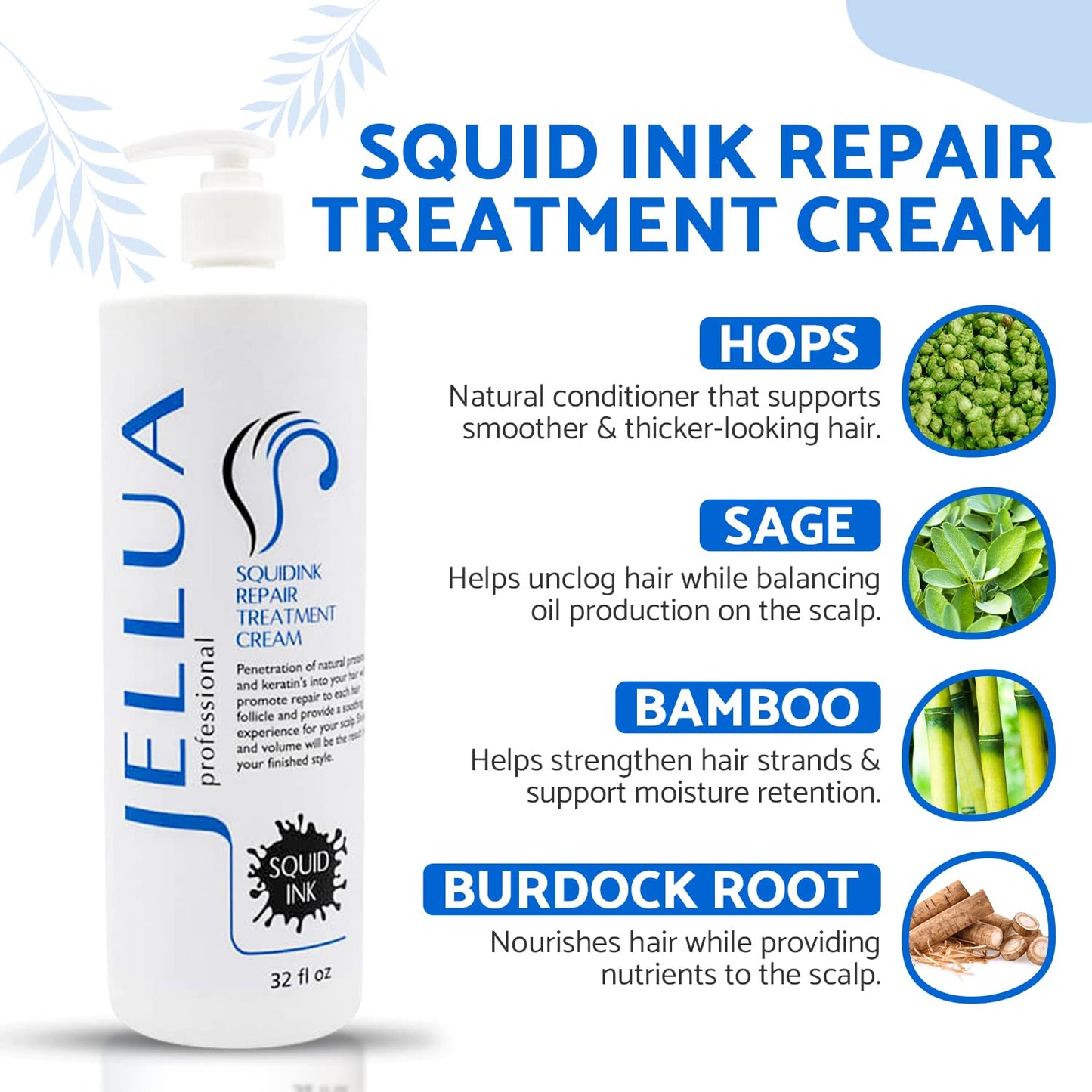 Jellua Squidink Repair Treatment Cream 32.0 oz
