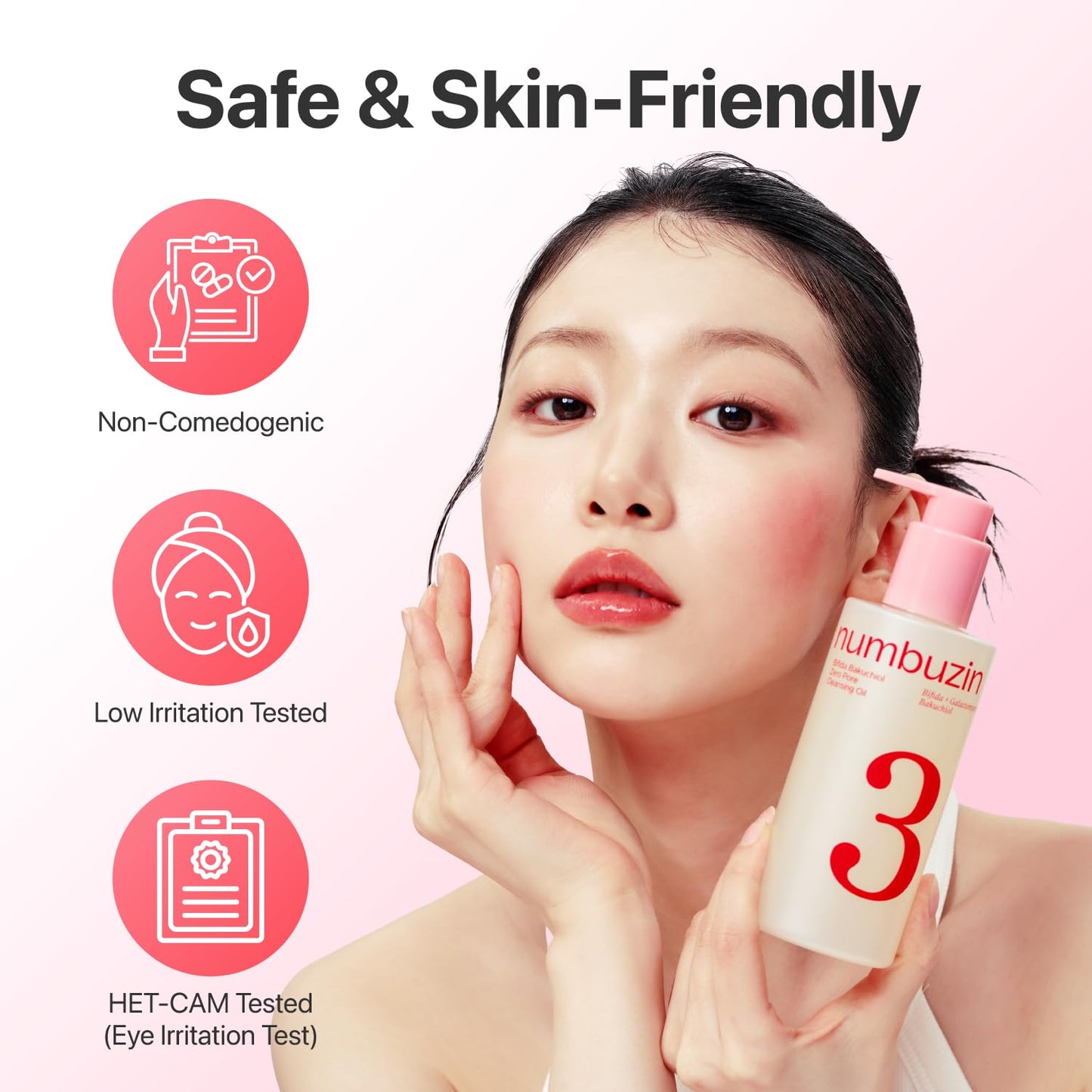 Bifida Bakuchiol Cleansing Oil - Deep Pore Cleanser & Blackhead Remover for Acne-Prone Skin | 6.76 fl. oz.