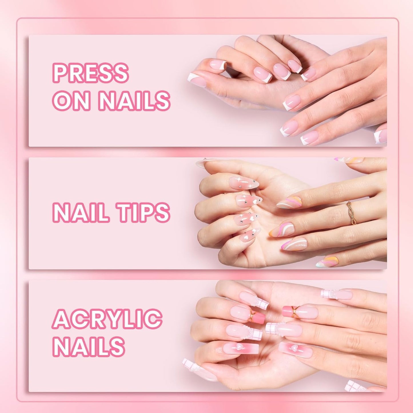 Beetles 10ML Super Strong Nail Glue - No UV Light Needed for Press-On & Acrylic Nails | Long-Lasting Bond for DIY Home Use