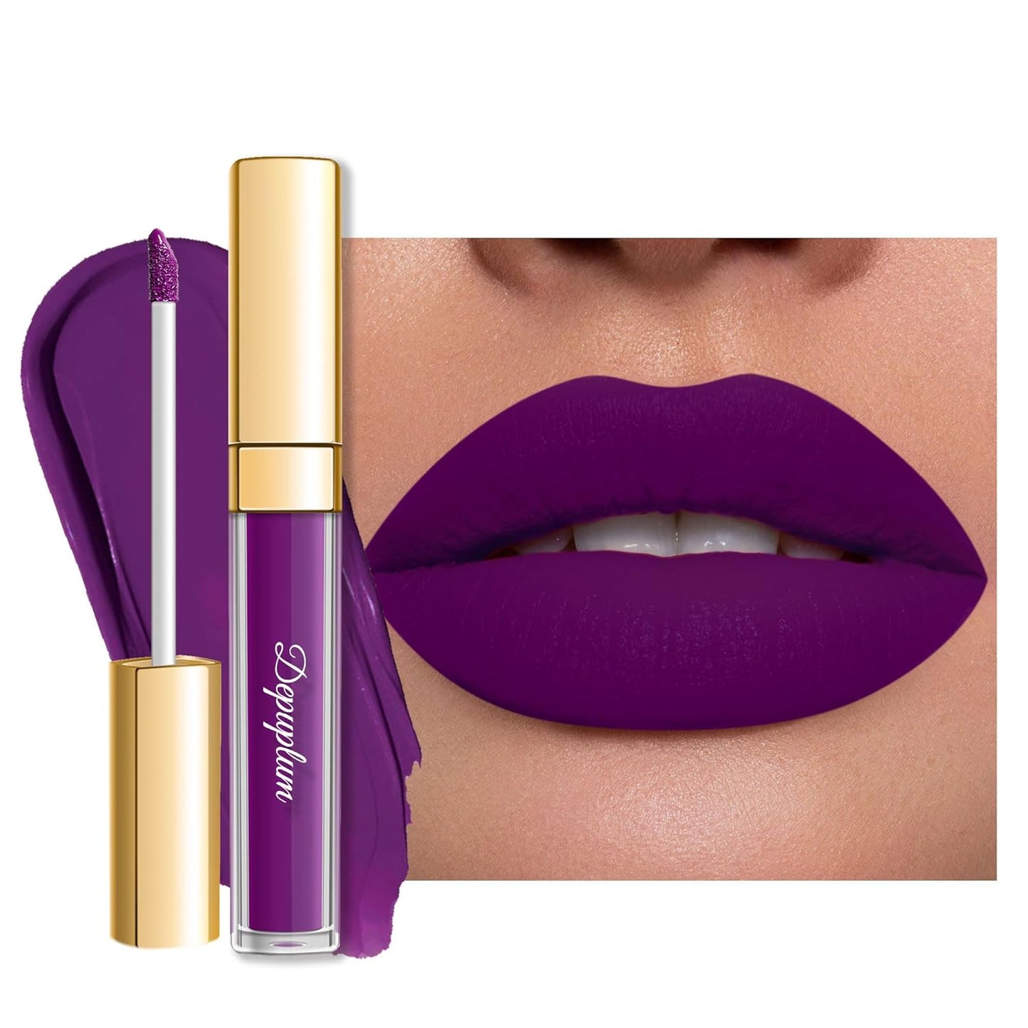 Nude Red Matte Lipstick - SuperStay Long-Lasting, Smudgeproof & Transferproof | Cruelty-Free Liquid Lip Color