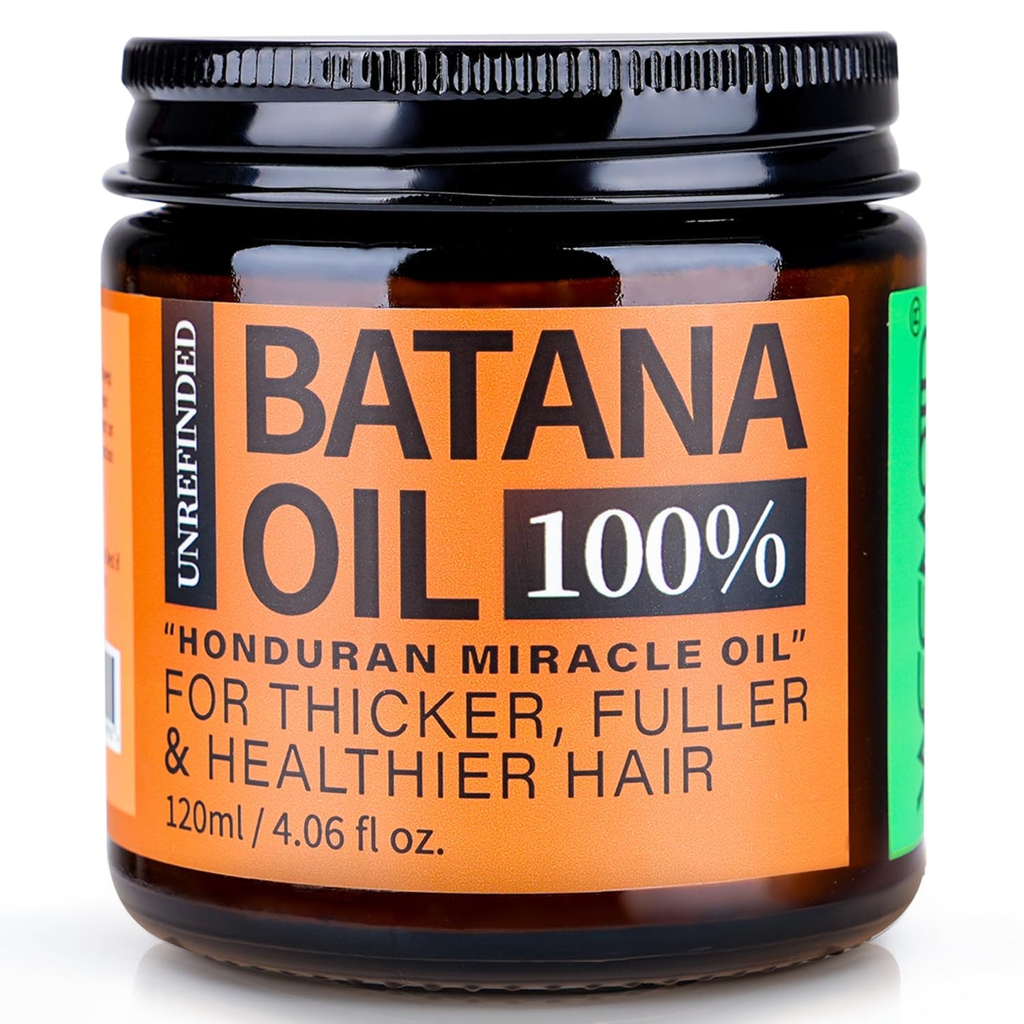 Batana Oil for Hair Growth - 100% Raw Organic Hair Mask | Promotes Thickness & Prevents Loss - 2 fl oz