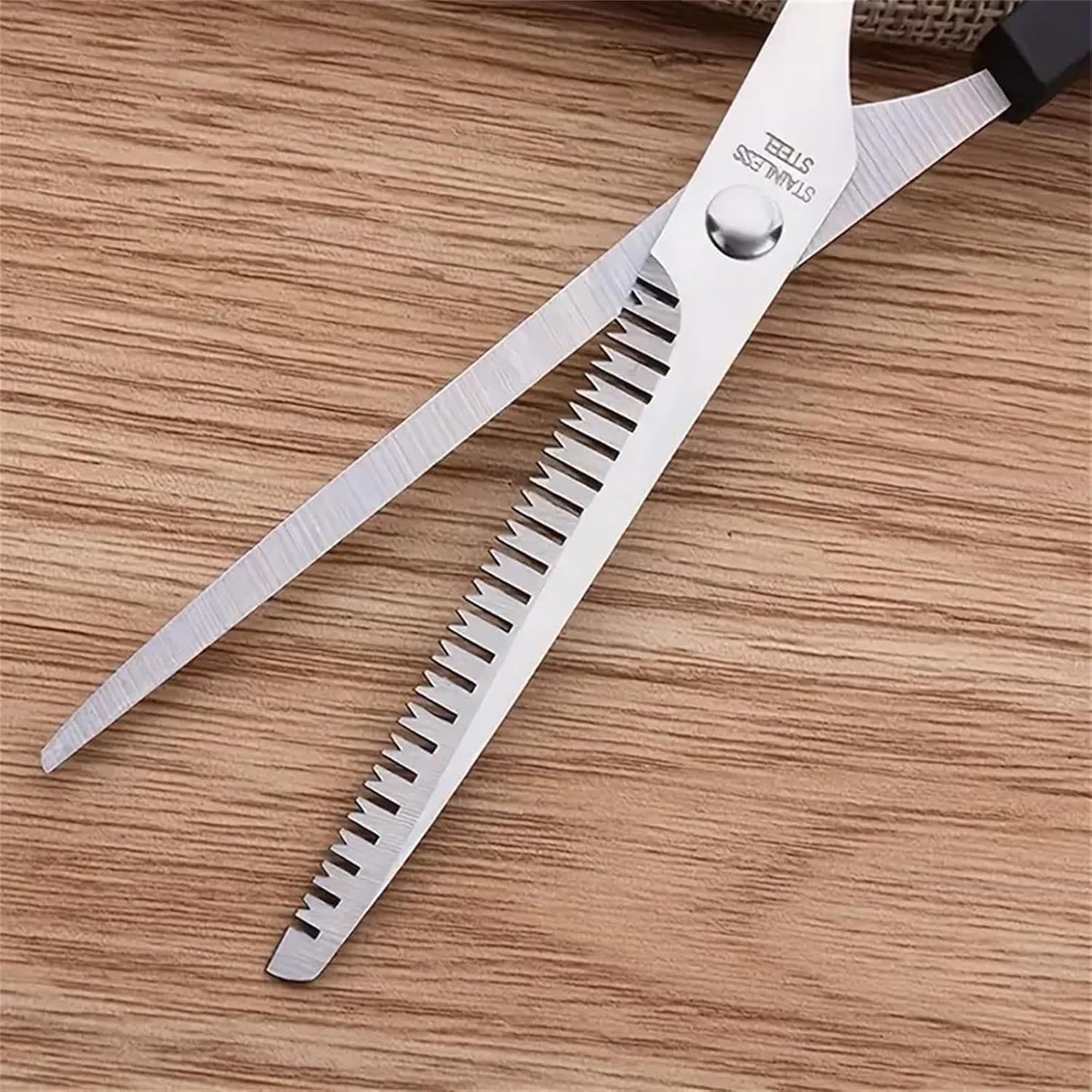 3-Piece Hair Cutting Scissors Set - 6.5-Inch Stainless Steel Shears for Men, Women & Pets | Includes Thinning Shears & Comb