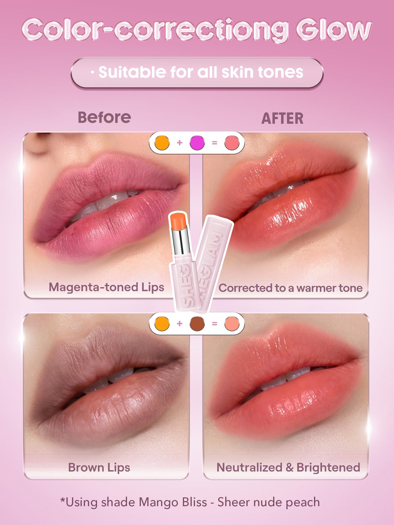 SHEGLAM Silk Slip Lip Oil Balm-305 Jam Session