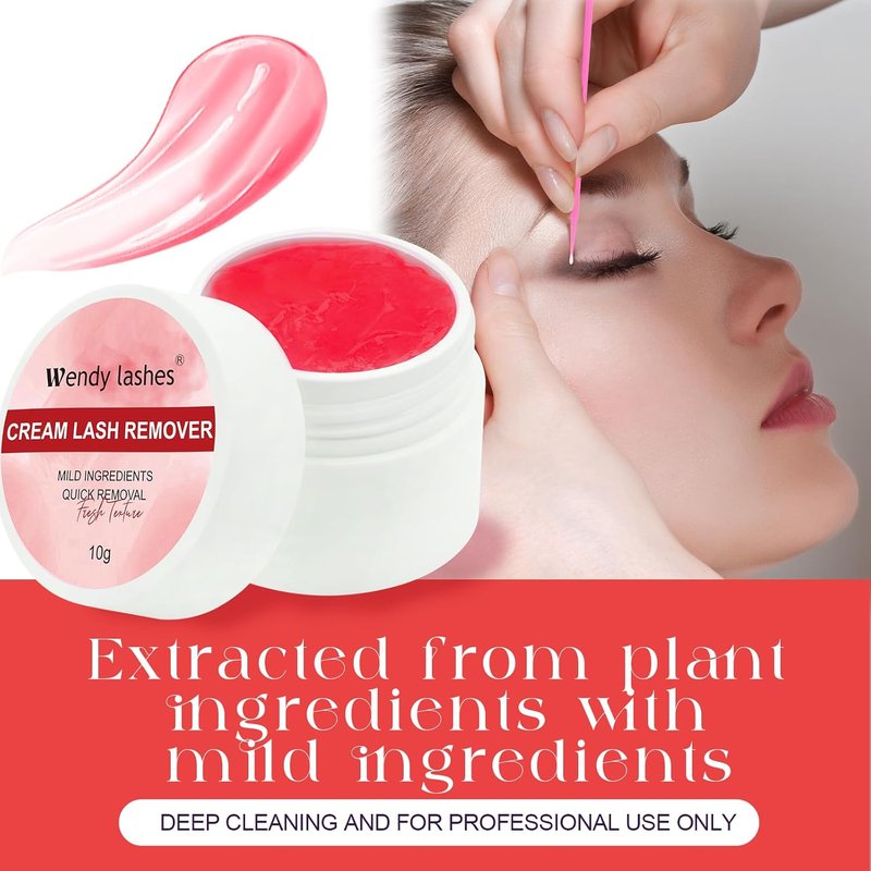Eyelash Extension Remover Cream - Low Irritation Formula for Powerful Glue Dissolving | 10g