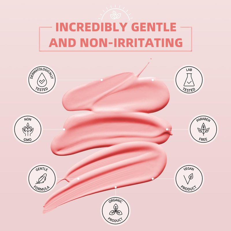 GIRLEARLE 2-Pack Hard Wax Beads, 2.5lb Unscented for Brazilian Bikini & Sensitive Skin, 2.5lb Rose for Face & Body, Legs, Eyebrow, Facial Coarse Hair